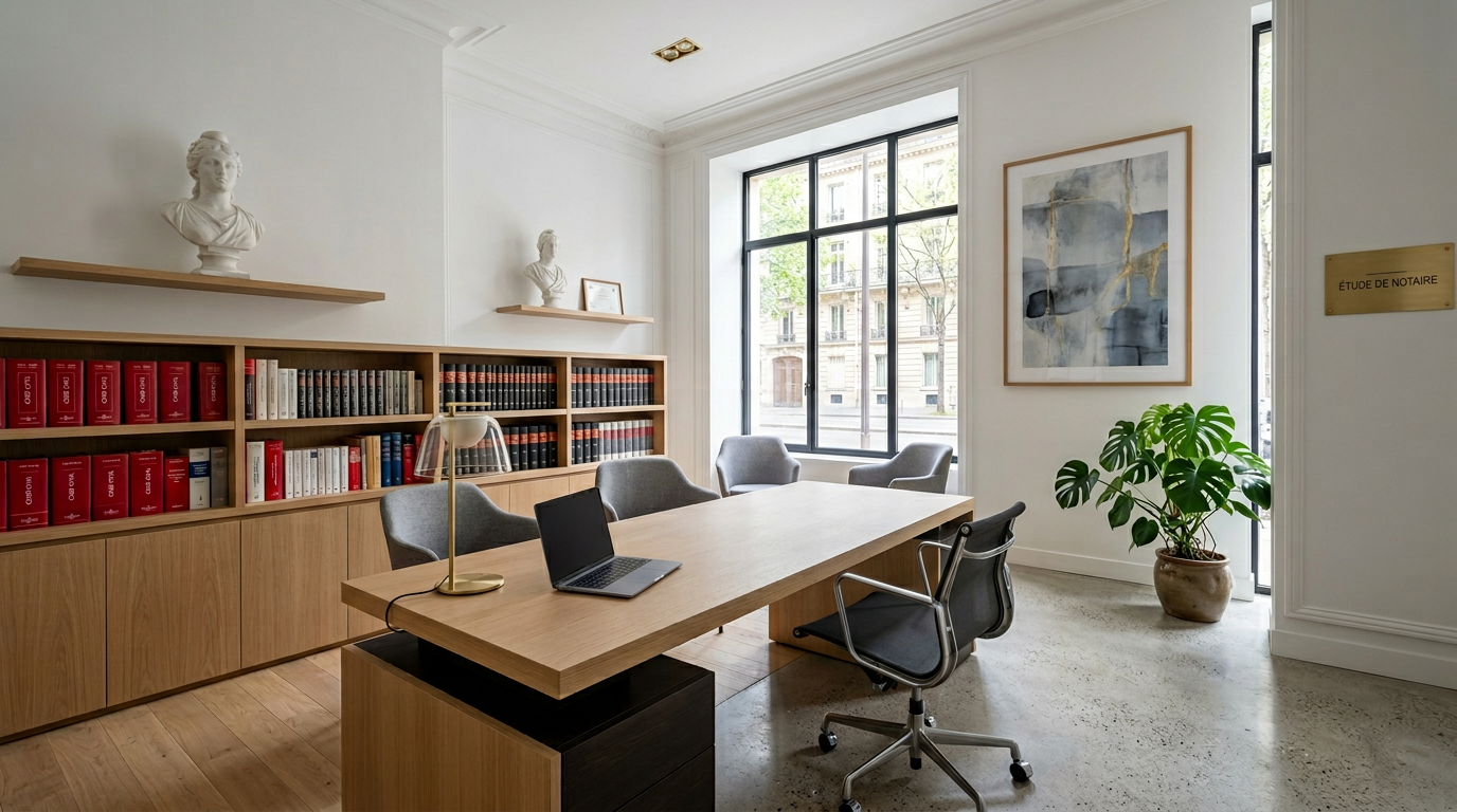 Bureau du notaire